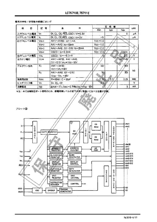 ,IC型号LC75711E,LC75711E PDF资料,LC75711E经销商,ic,电子元器件